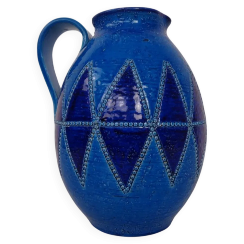 Studio Ceramic Jug by Aldo Londi for Bitossi, Italy, 1960s