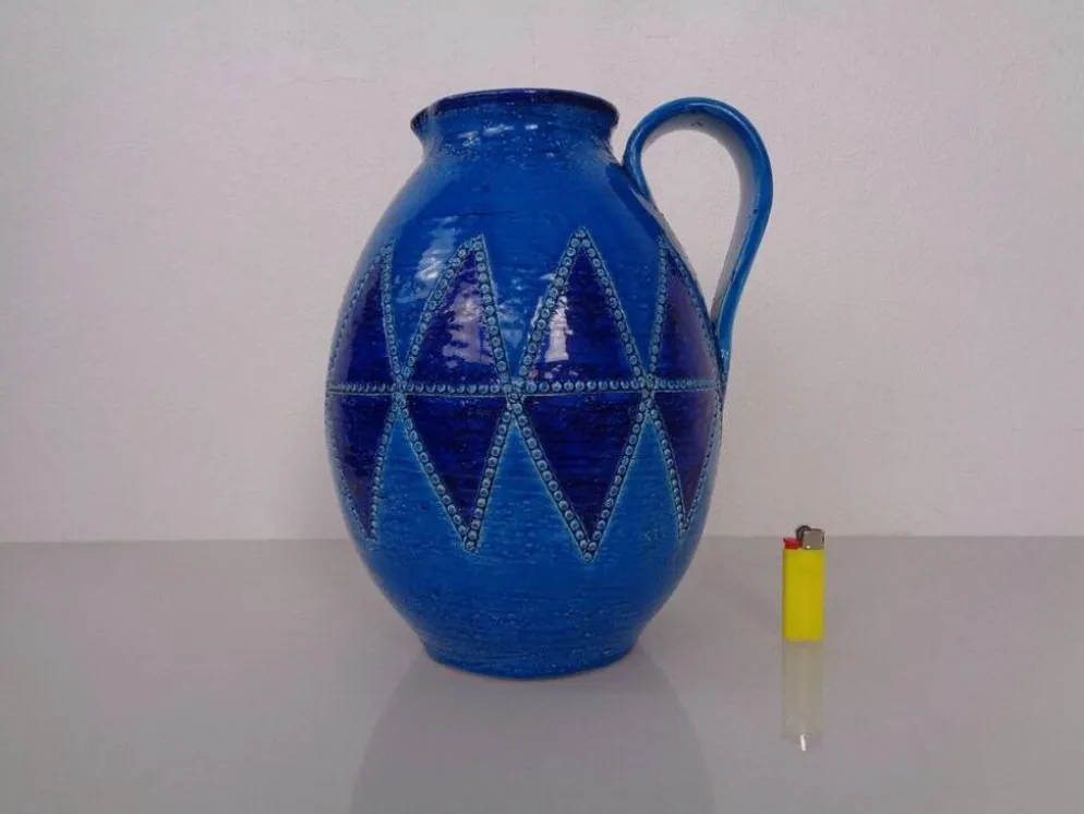 Studio Ceramic Jug by Aldo Londi for Bitossi, Italy, 1960s