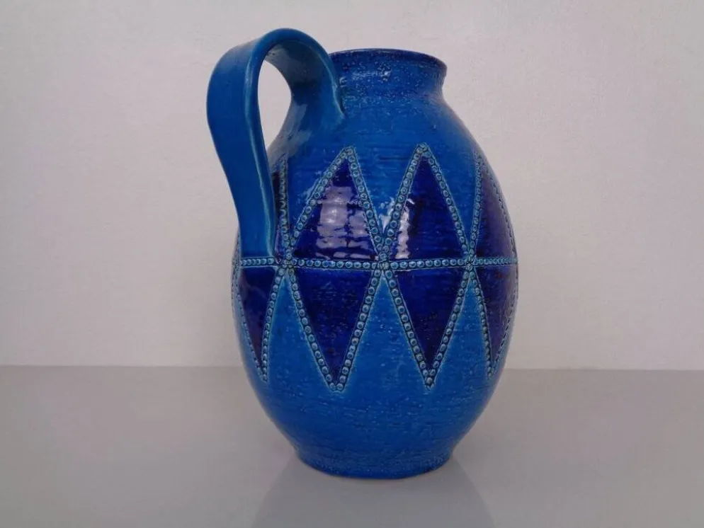 Studio Ceramic Jug by Aldo Londi for Bitossi, Italy, 1960s