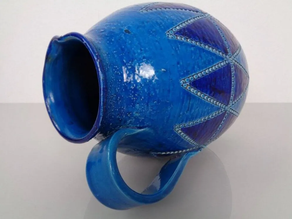 Studio Ceramic Jug by Aldo Londi for Bitossi, Italy, 1960s