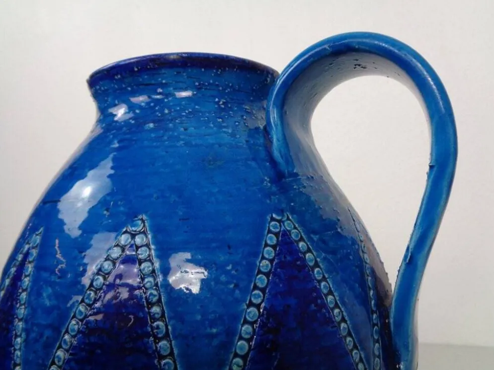 Studio Ceramic Jug by Aldo Londi for Bitossi, Italy, 1960s