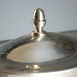 Sucrier ancien en argent Macchia Giovanni Udine XXe siècle