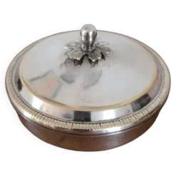Sucrier argenté Bossi Silverplate Italy