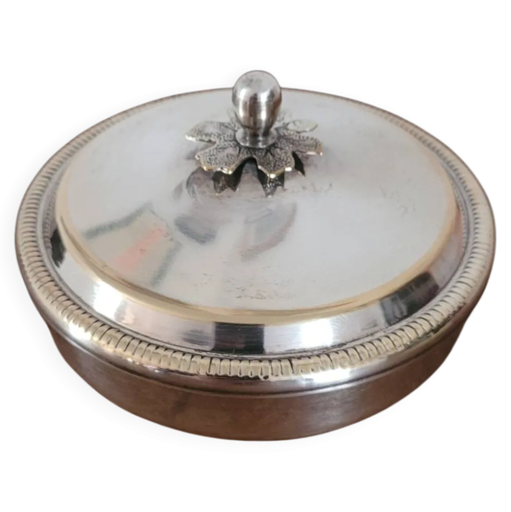 Sucrier argenté Bossi Silverplate Italy