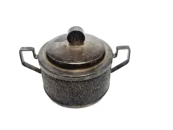 Sucrier Art Déco de Hefra, Pologne, années 1970