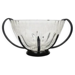 Sucrier Art Déco de Hefra, Pologne, années 1970
