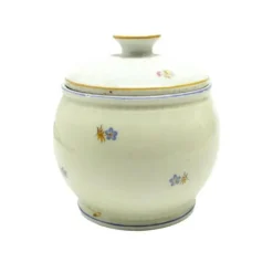 Sucrier Art Déco, porcelaine, Pologne, années 1920