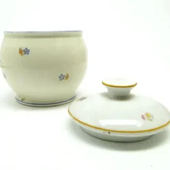 Sucrier Art Déco, porcelaine, Pologne, années 1920
