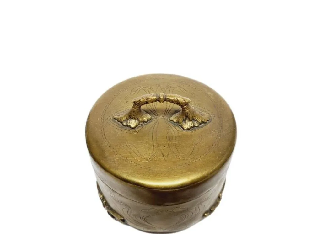 Sucrier Art Nouveau de Szandrik, Hongrie, années 1890.