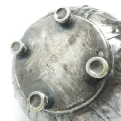 Sucrier Art Nouveau, en laiton argenté, frères Henneberg, Pologne, début du 20e siècle
