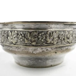 Sucrier Art Nouveau, métal argenté, Suède, début du 20e siècle