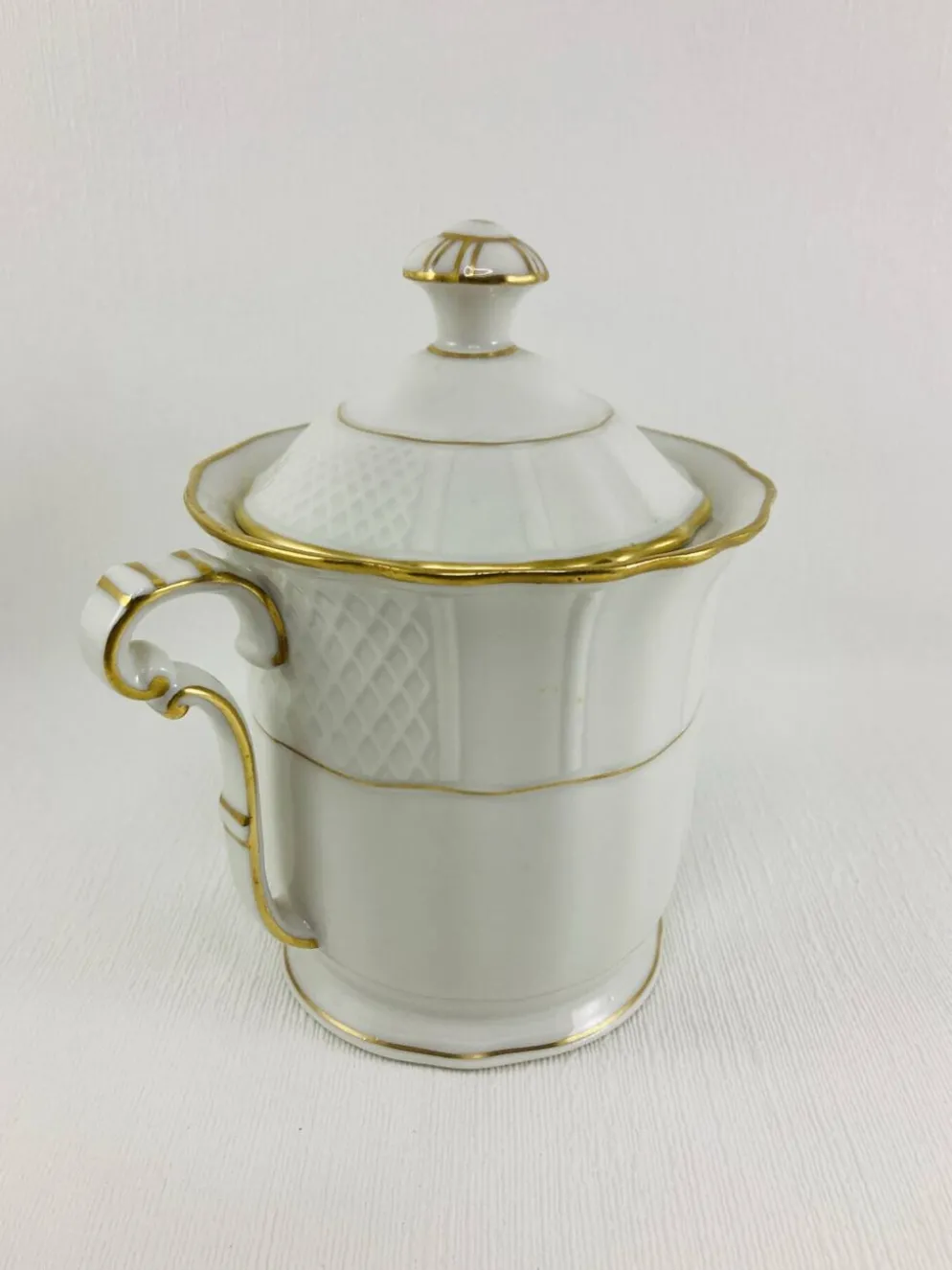 Sucrier Couvert Porcelaine de Limoges Bernardaud B&C Service Malmaison