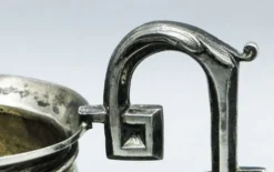 Sucrier en argent Biedermeier, Autriche, 19e siècle