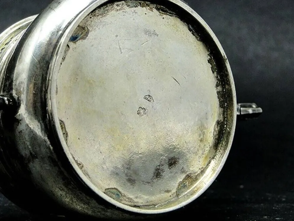 Sucrier en argent Biedermeier, Autriche, 19e siècle