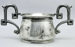 Sucrier en argent Biedermeier, Autriche, 19e siècle