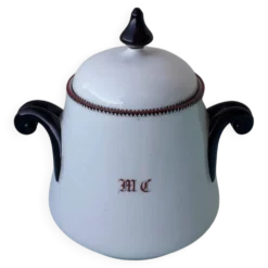 Sucrier en porcelaine