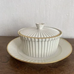 Sucrier en porcelaine fine Mehun