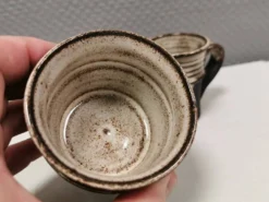Sucrier et pot à lait par Finns keramik Danemark