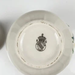 Sucrier modèle réverbère par KG Lunéville