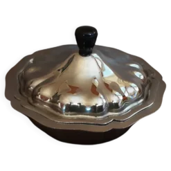 Sucrier métal vintage