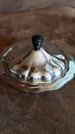Sucrier métal vintage