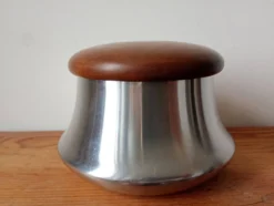 Sucrier Remy Letang en inox et bois exotique