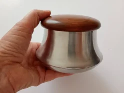 Sucrier Remy Letang en inox et bois exotique