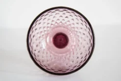 Sucrier vintage en verre violet du milieu du siècle, Italie, 1960s