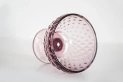 Sucrier vintage en verre violet du milieu du siècle, Italie, 1960s