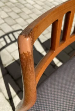 Suite de 4 chaises Niels Otto Møller modèle 79 en teck – J.L. Møllers