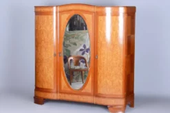 Suite de chambre Art Déco de Louis Majorelle, France, années 1930, ensemble de 8.