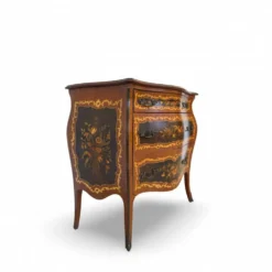 Suite de chambre en bois incrusté de style italien du milieu du siècle, par Pacifici Prete, Rome