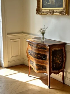 Suite de chambre en bois incrusté de style italien du milieu du siècle, par Pacifici Prete, Rome