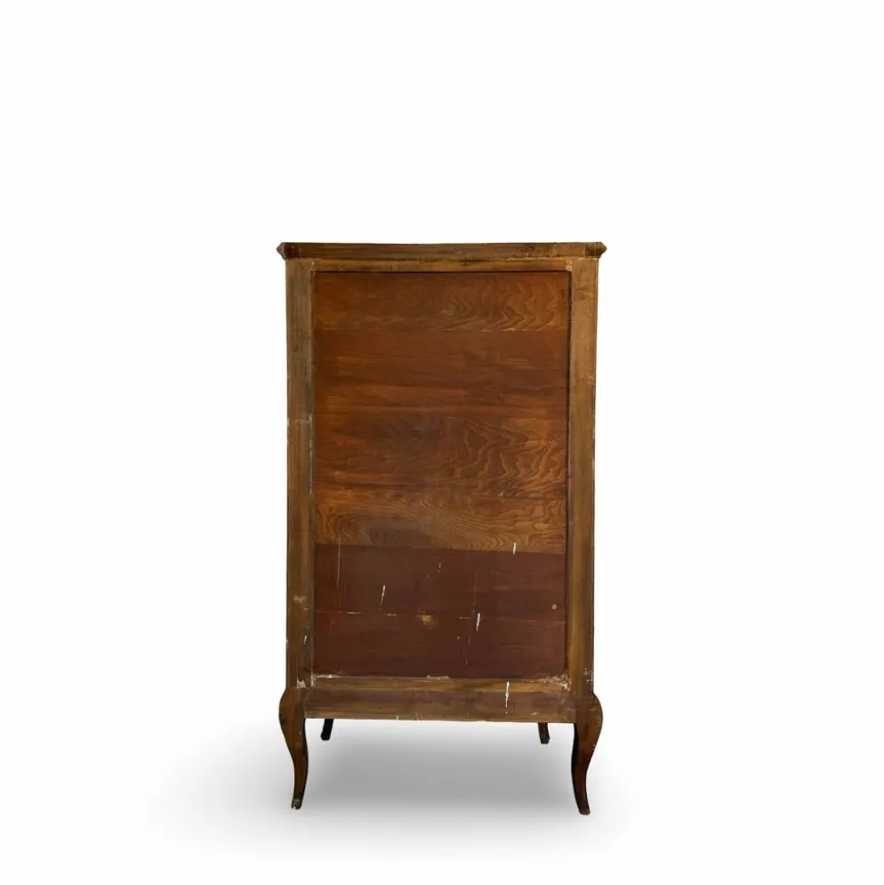 Suite de chambre en bois incrusté de style italien du milieu du siècle, par Pacifici Prete, Rome