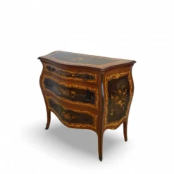 Suite de chambre en bois incrusté de style italien du milieu du siècle, par Pacifici Prete, Rome