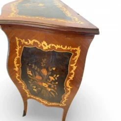 Suite de chambre en bois incrusté de style italien du milieu du siècle, par Pacifici Prete, Rome