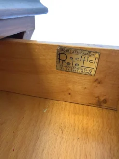Suite de chambre en bois incrusté de style italien du milieu du siècle, par Pacifici Prete, Rome