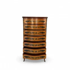 Suite de chambre en bois incrusté de style italien du milieu du siècle, par Pacifici Prete, Rome