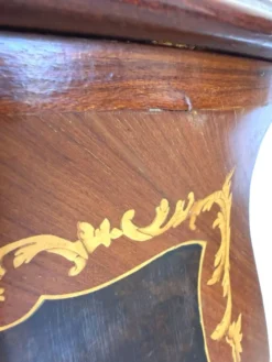Suite de chambre en bois incrusté de style italien du milieu du siècle, par Pacifici Prete, Rome