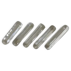 Suite de 5 porte-couteaux signés en cristal de la maison Daum Nancy 1960