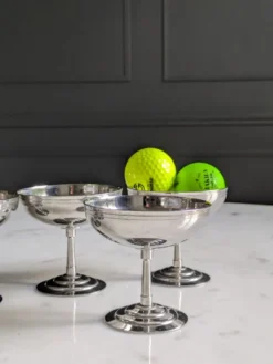 Suite de six coupes à glace/sorbet par Rémy Letang 70'