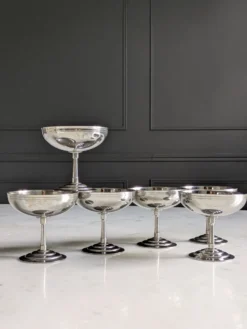 Suite de six coupes à glace/sorbet par Rémy Letang 70'