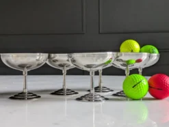 Suite de six coupes à glace/sorbet par Rémy Letang 70'