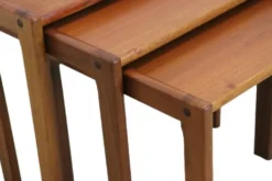 Suite de 3 tables gigognes 'Frankenau'