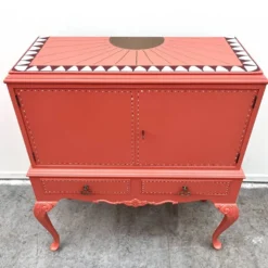 Sunny Side Up – Cabinet vintage peint à la main