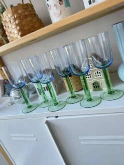 Superbe verres à pied vintage