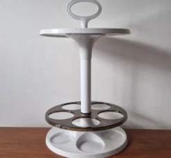 Support de bouteille mid-century Flair, design Marc Held, Pays-Bas, années 1970.