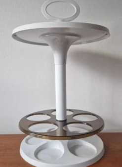 Support de bouteille mid-century Flair, design Marc Held, Pays-Bas, années 1970.