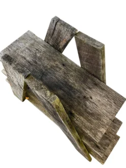 Support à plusieurs niveaux en bois vintage / étagère sur pied / table à plantes