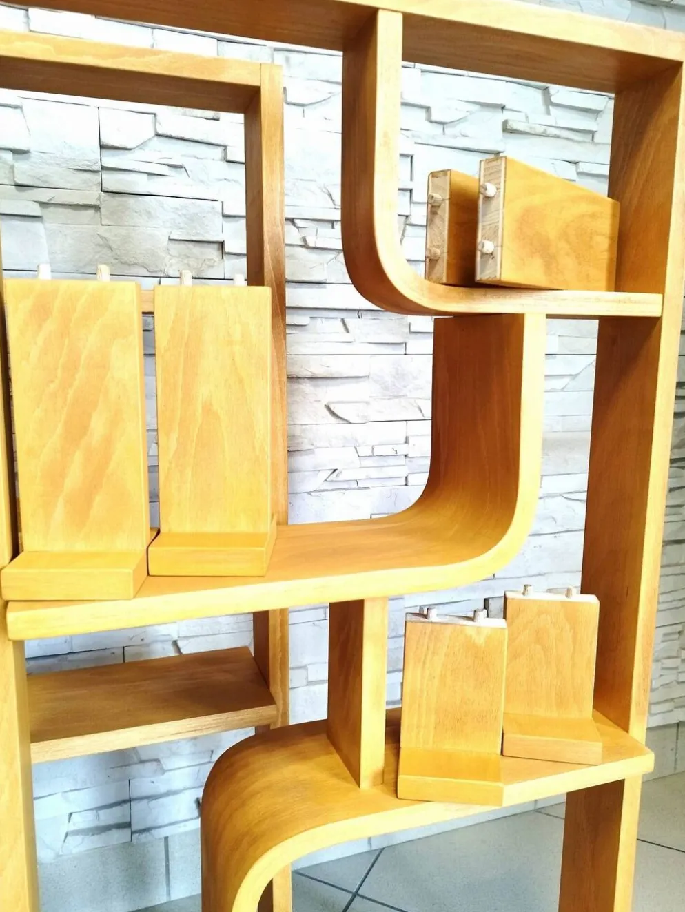 Support pour Plantes par Ludvik Volak pour Drevopodnik Holesov, Set de 2